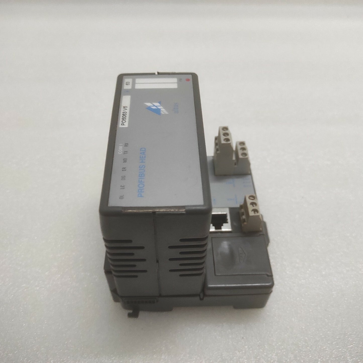 ALTUS PO5063V5 66.009.514-8 REDUNDANT PROFIBUS-DP HEAD PO6500 66.009.715-9