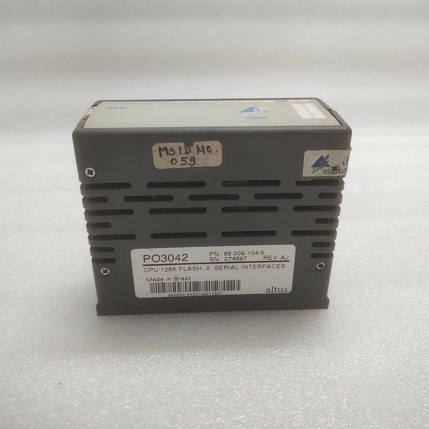 ALTUS PO3042 CPU 128K 66.009.104-5