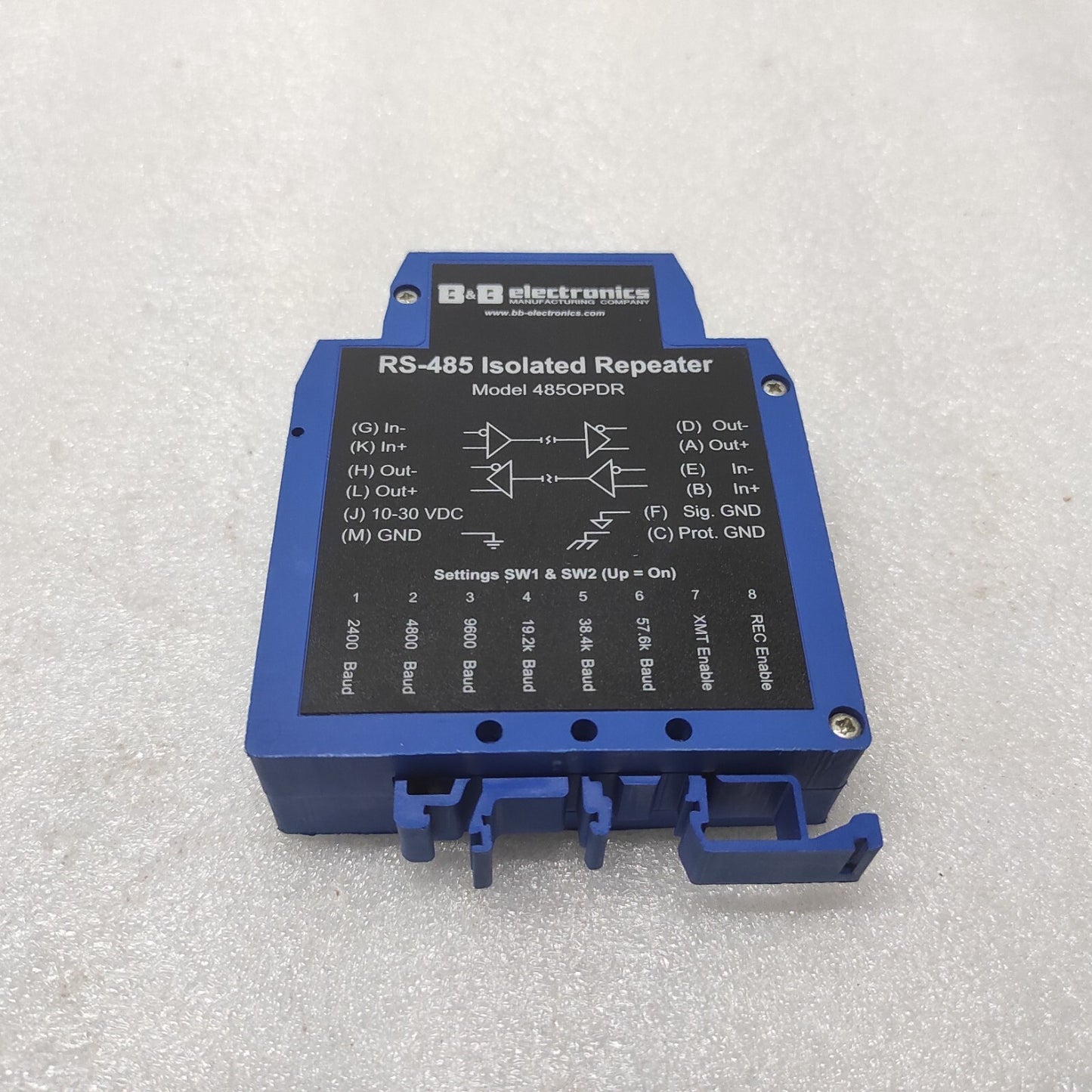 B&B ELECTRONICS 4850PDR RS-485 ISOLATED REPEATER