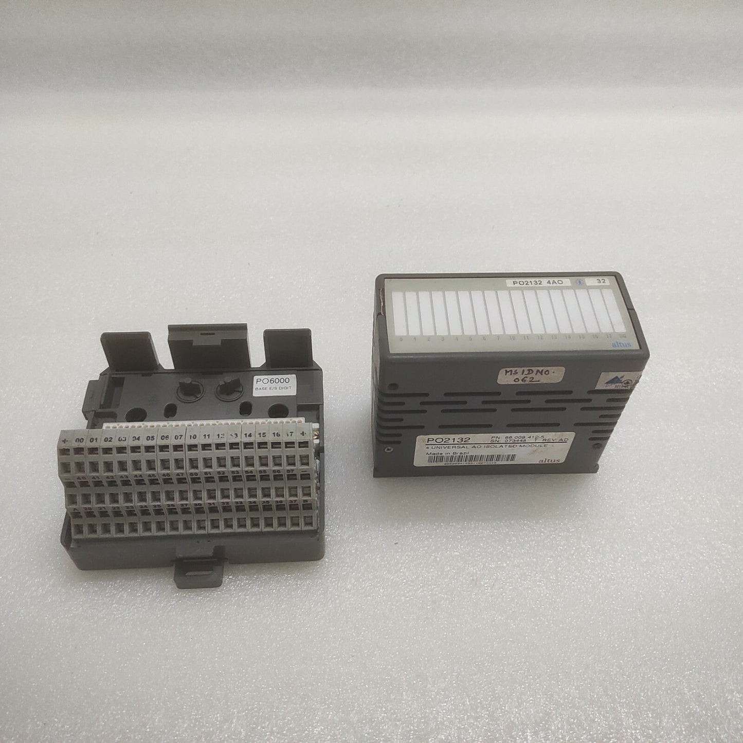 ALTUS PO2132 4-UNIVERSAL AO ISOLATED MODULE 66.009.412-5 PO6000