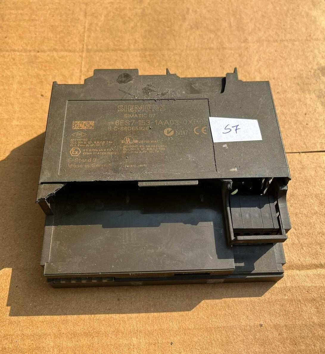 6ES7 153-1AA03-0XB0 NOT TESTED - FOR PARTS - NOT WORKING