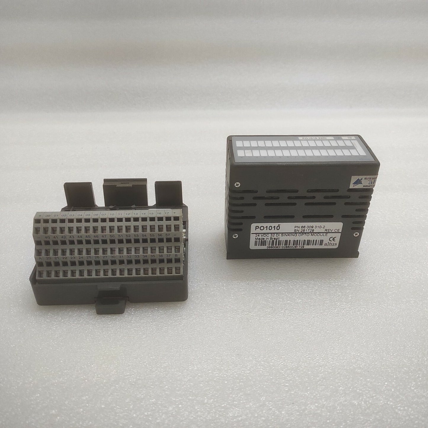 ALTUS PO1010 32DI SINGKING OPTO MODULE 66.009.310-2