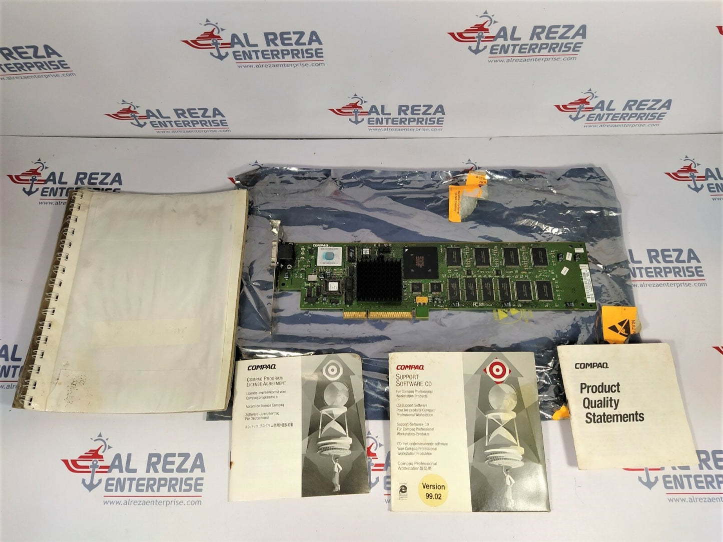 Compaq PBPSPERAGP SN-PBXGD-BA High End Graphic Controller 338522-001 338539-001
