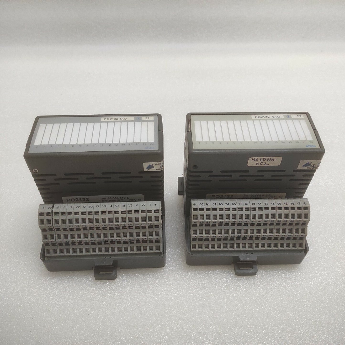 ALTUS PO2132 4-UNIVERSAL AO ISOLATED MODULE 66.009.412-5 PO6000