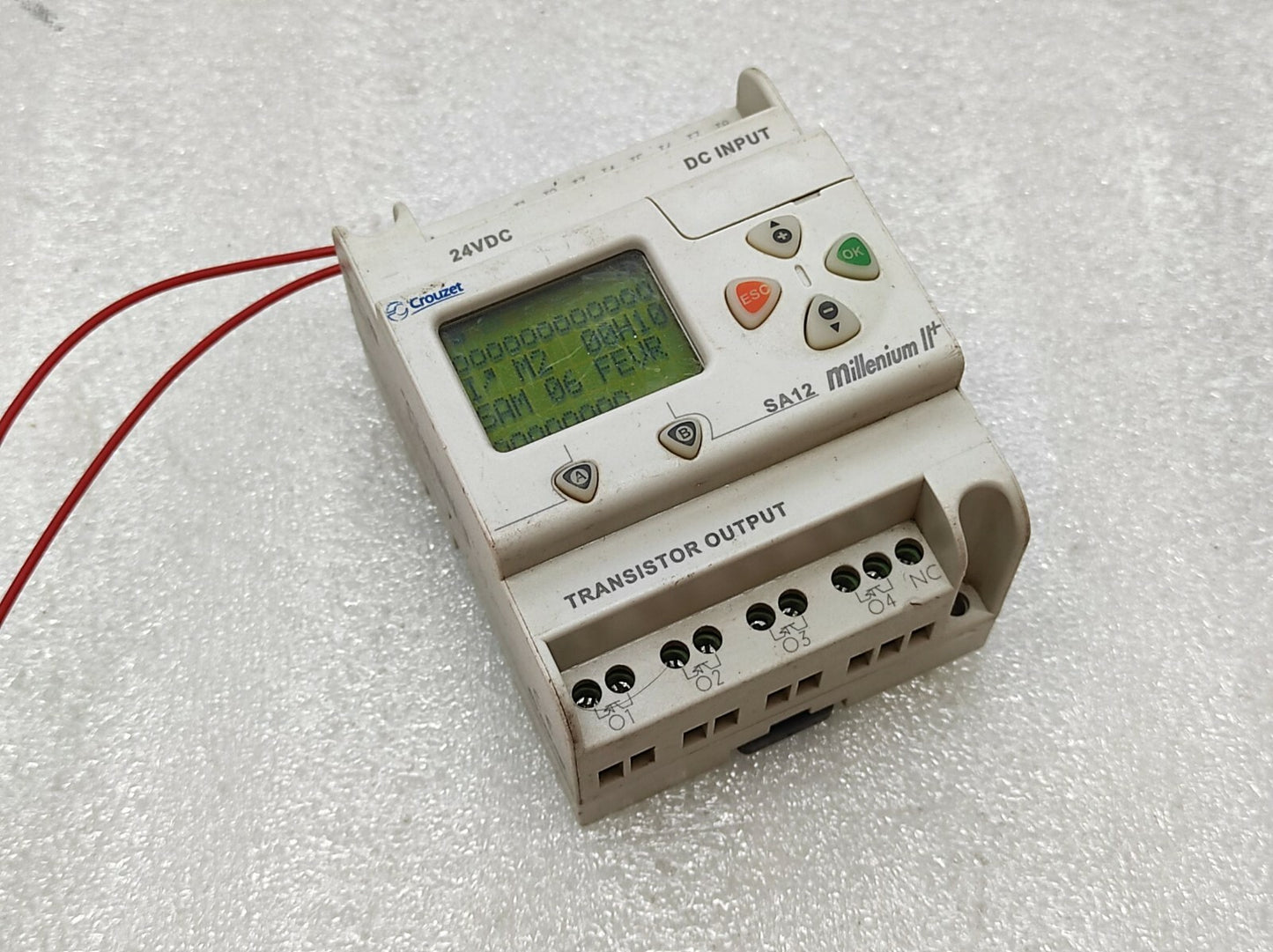Crouzet SA 12 PLC Controller 88 950 042