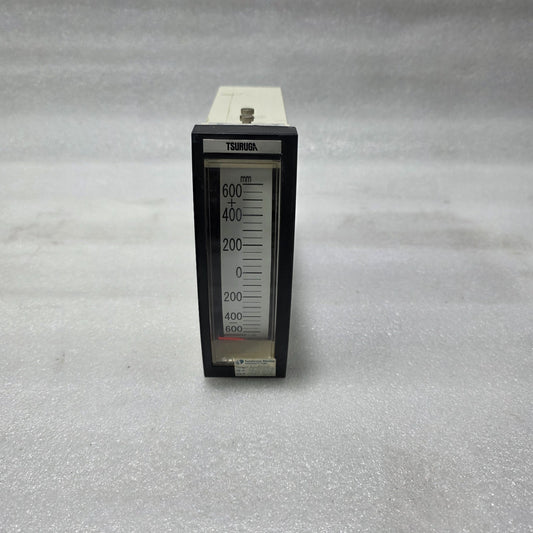 TSURUGA TME-152 ANALOG PANEL METER – 4-20MA DC INPUT, 0-600 MM SCALE INDICATOR