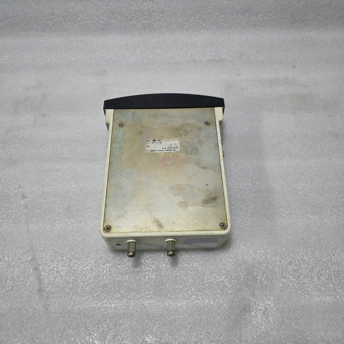TSURUGA TME-152 ANALOG PANEL METER – 4-20MA DC INPUT, 0-600 MM SCALE INDICATOR
