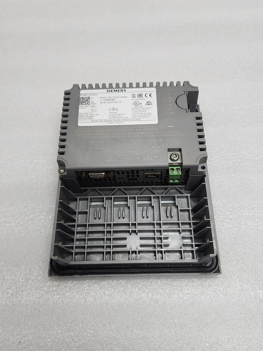 SIEMENS 6AV2 124-1DC01-0AX0 KP400 COMFORT SERIES OPERATOR PANEL