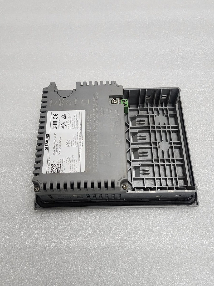 SIEMENS 6AV2 124-1DC01-0AX0 KP400 COMFORT SERIES OPERATOR PANEL