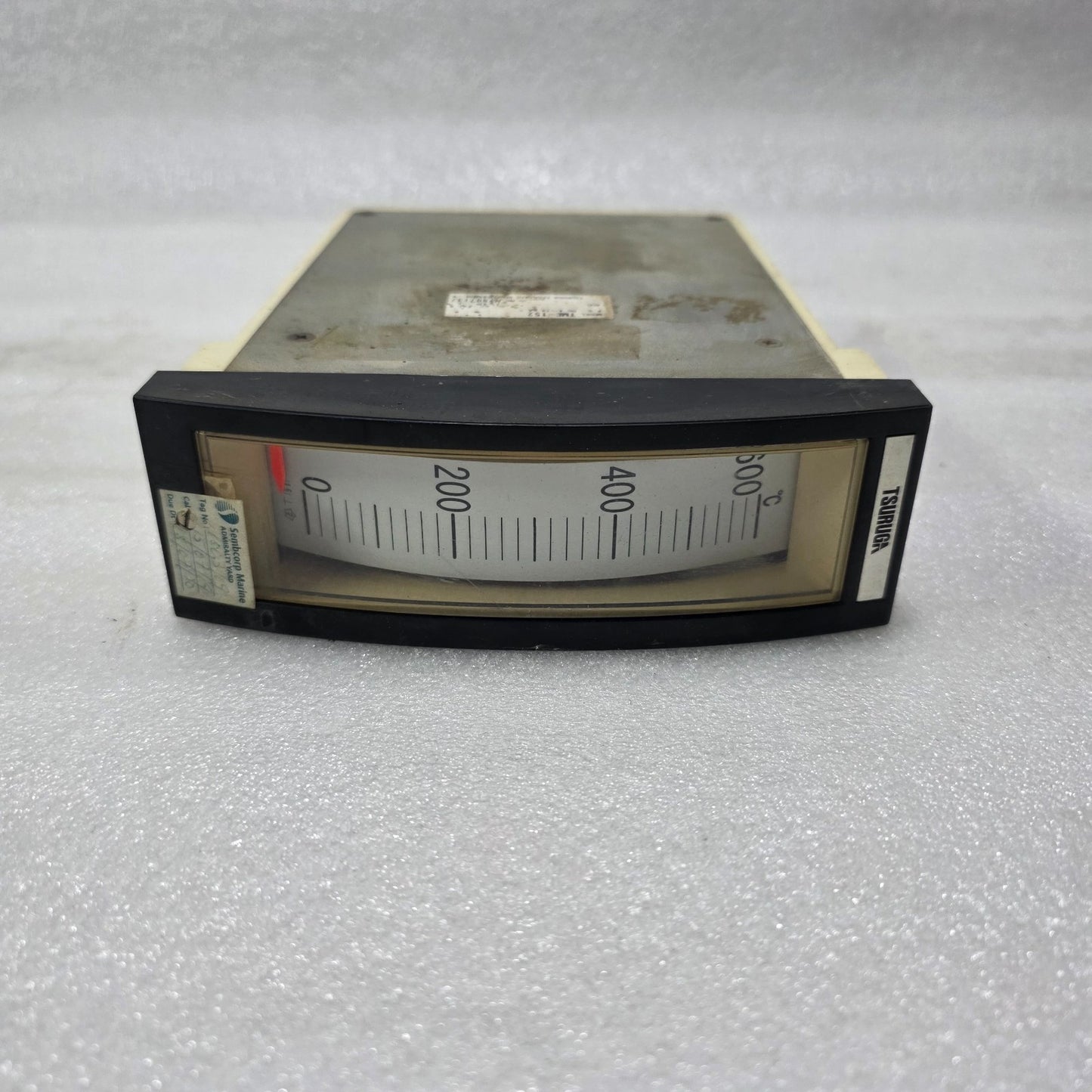 TSURUGA TME-152 ANALOG PANEL TEMPERATURE METER – 0-600°C, DC 4-20MA INPUT INDICA