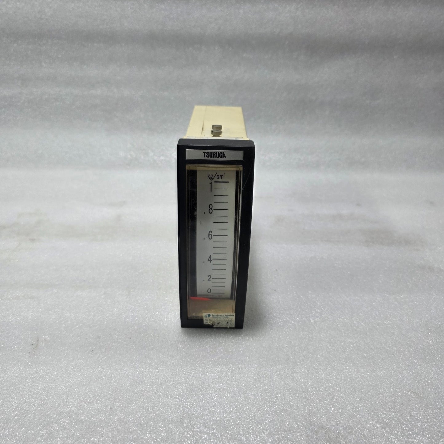 TSURUGA TME-152 ANALOG PANEL METER – DC 4-20MA SCALE 0 – 10 KG/CM² INDUSTRIAL PR