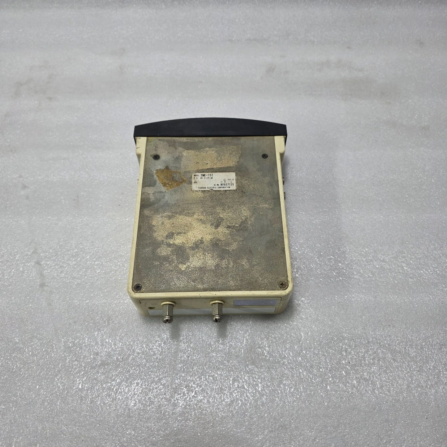 TSURUGA TME-152 ANALOG PANEL METER – DC 4-20MA SCALE 0 – 10 KG/CM² INDUSTRIAL PR