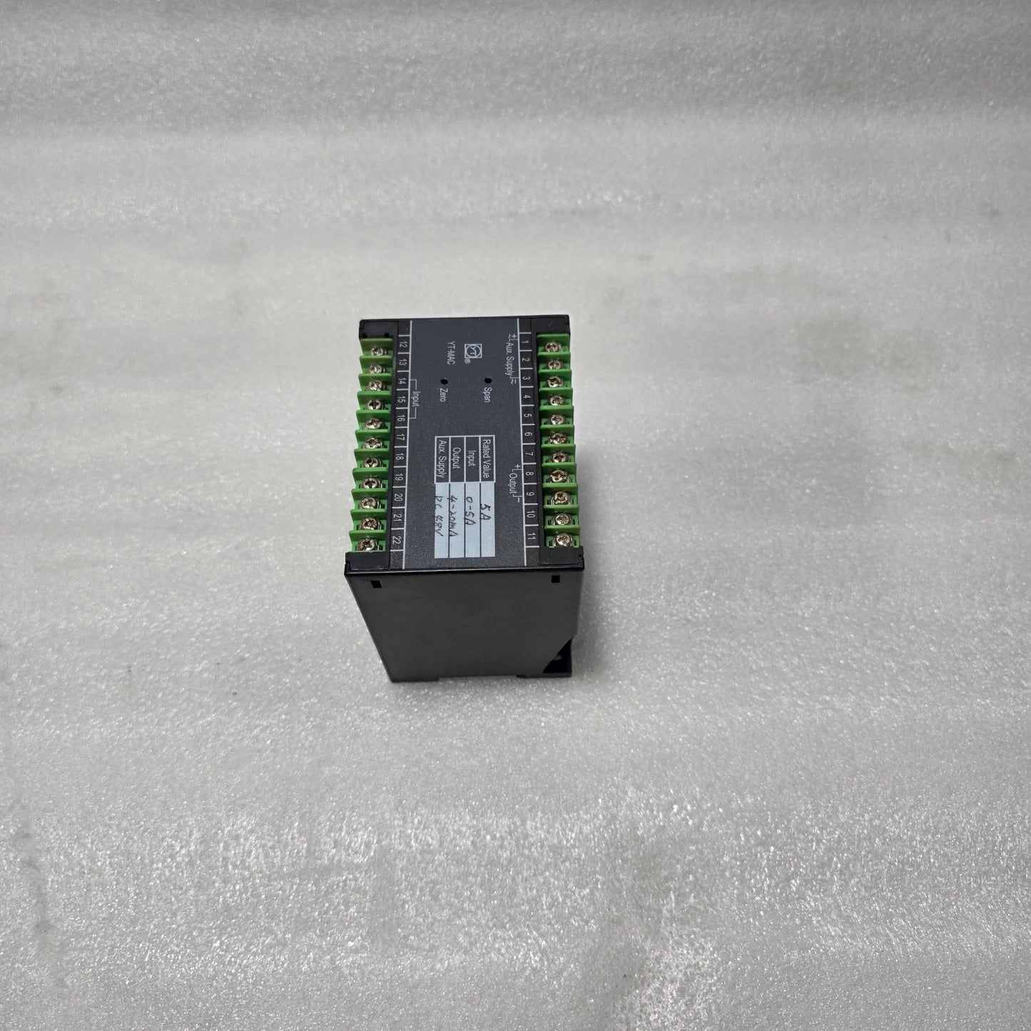 YT-MAC INDUSTRIAL CURRENT SIGNAL CONVERTER | 0–5A INPUT TO 4–20MA OUTPUT TRANSDU