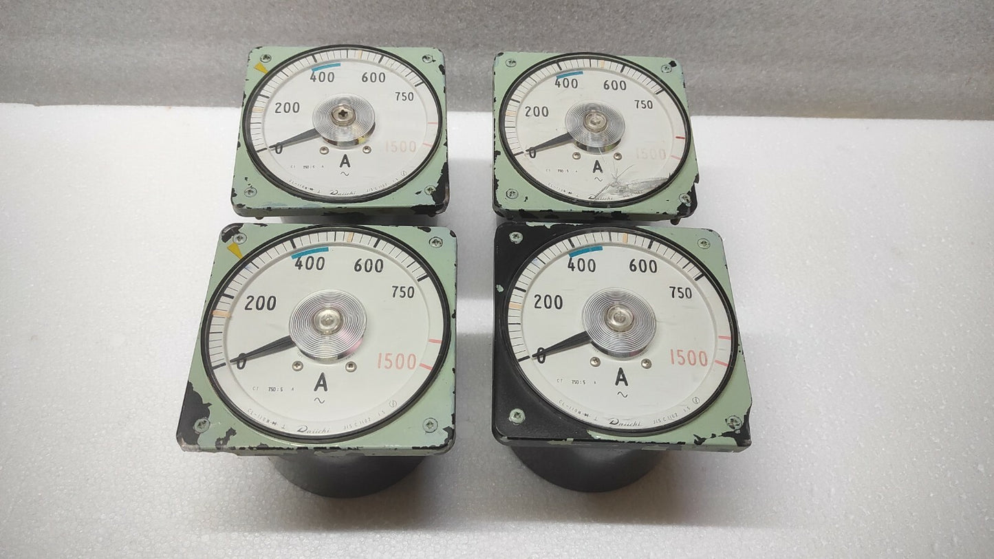 DAIICHI CL-110N AMMTER JIS C 1102 750/5A