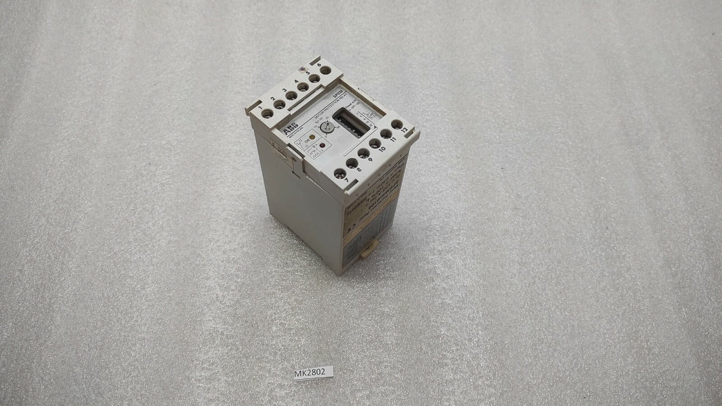 ABB SPEM30B105 MOTOR PROTECTION RELAY 230V