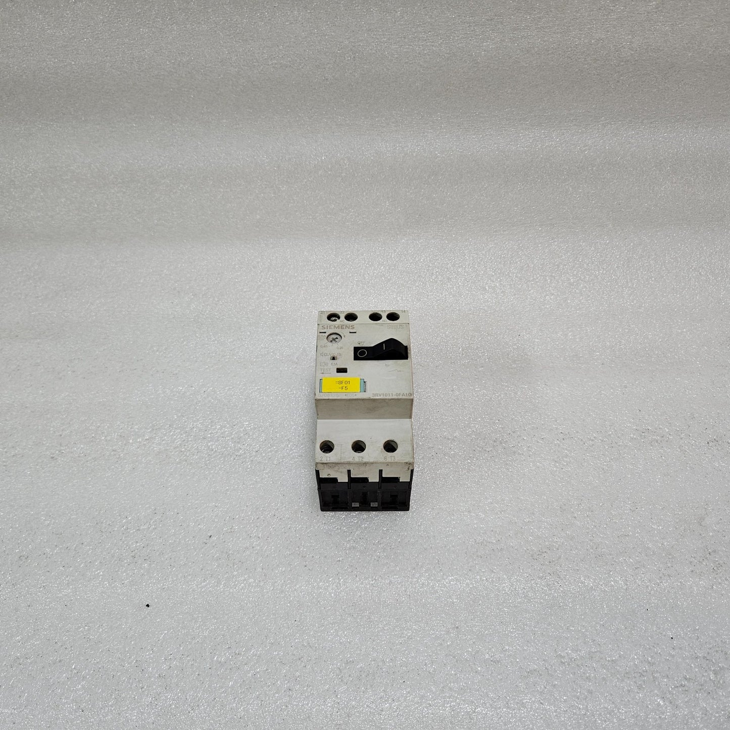 SIEMENS SIRIUS 3RV1011-0FA10 MOTOR PROTECTION CIRCUIT BREAKER MPCB 0.35–0.50A CL
