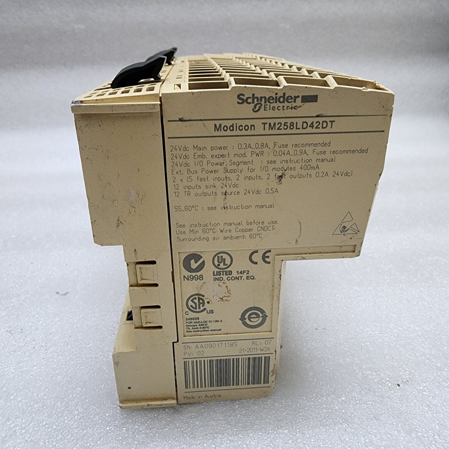 TM258LD42DT M258 PLC CPU 24VDC