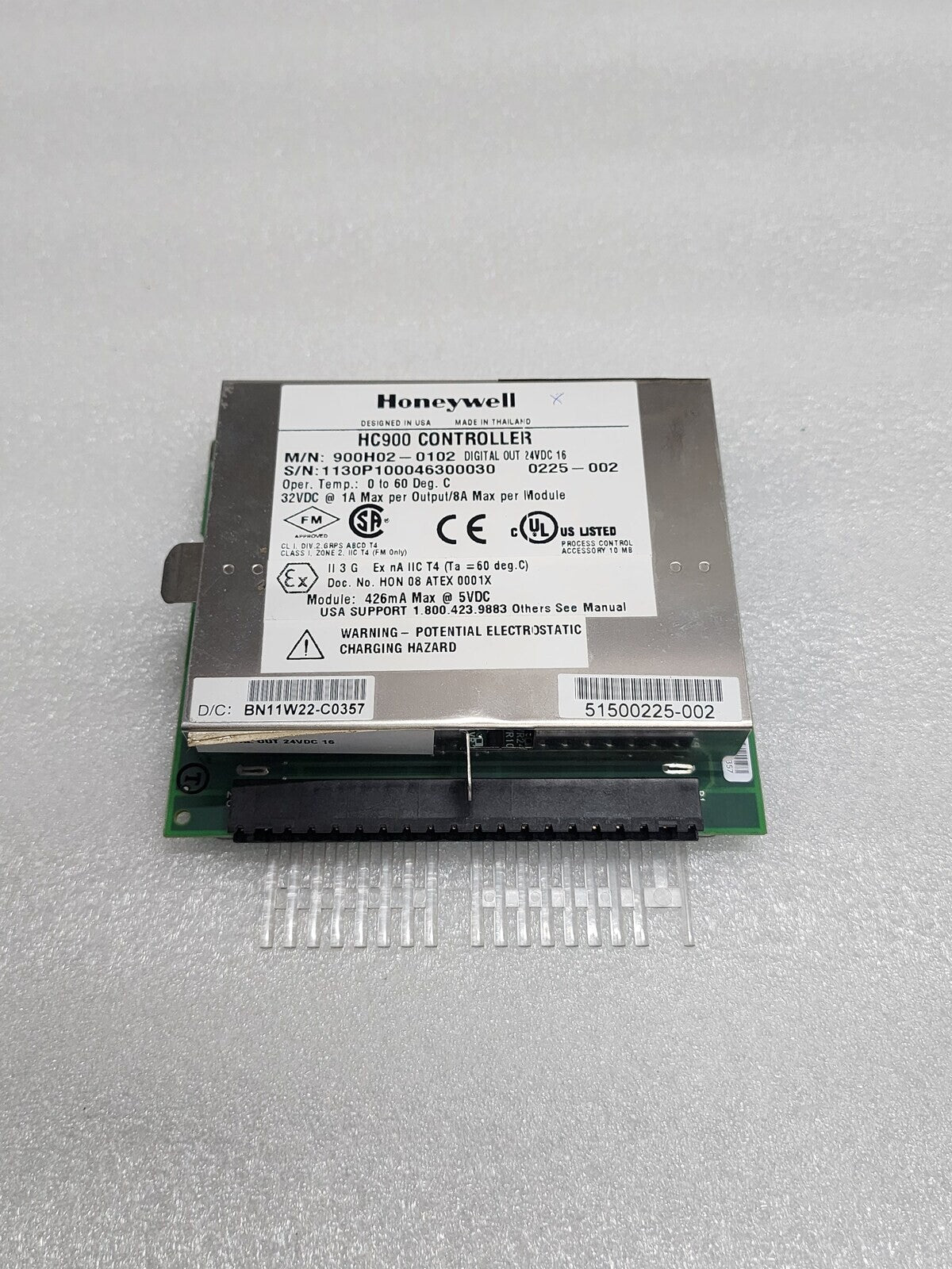 HONEYWELL HC900 CONTROLLER 900H02-0102 DIGITAL OUTPUT MODULE