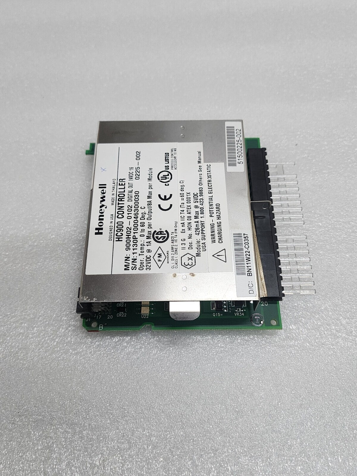 HONEYWELL HC900 CONTROLLER 900H02-0102 DIGITAL OUTPUT MODULE