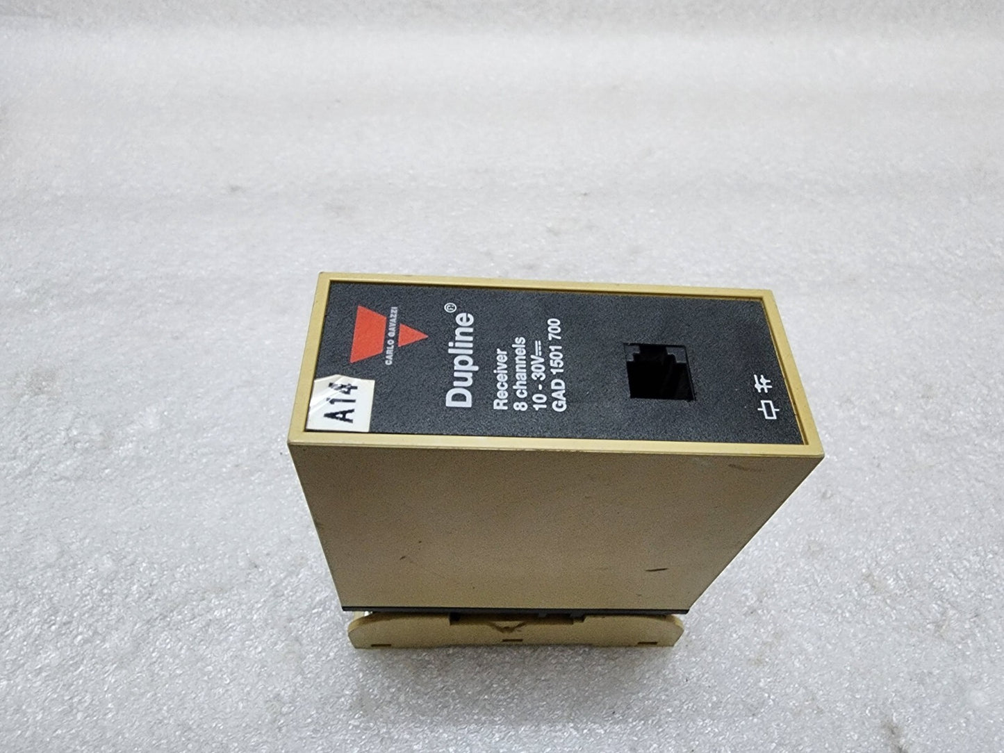 CARLO GAVAZI GAD 1501 700 DUPLINE 8-CH RECEIVER 10-30VDC