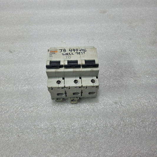 MERLIN GERIN MULTI9 C120N C80 3 POLE MCB 415V 10KA INDUSTRIAL CIRCUIT BREAKER