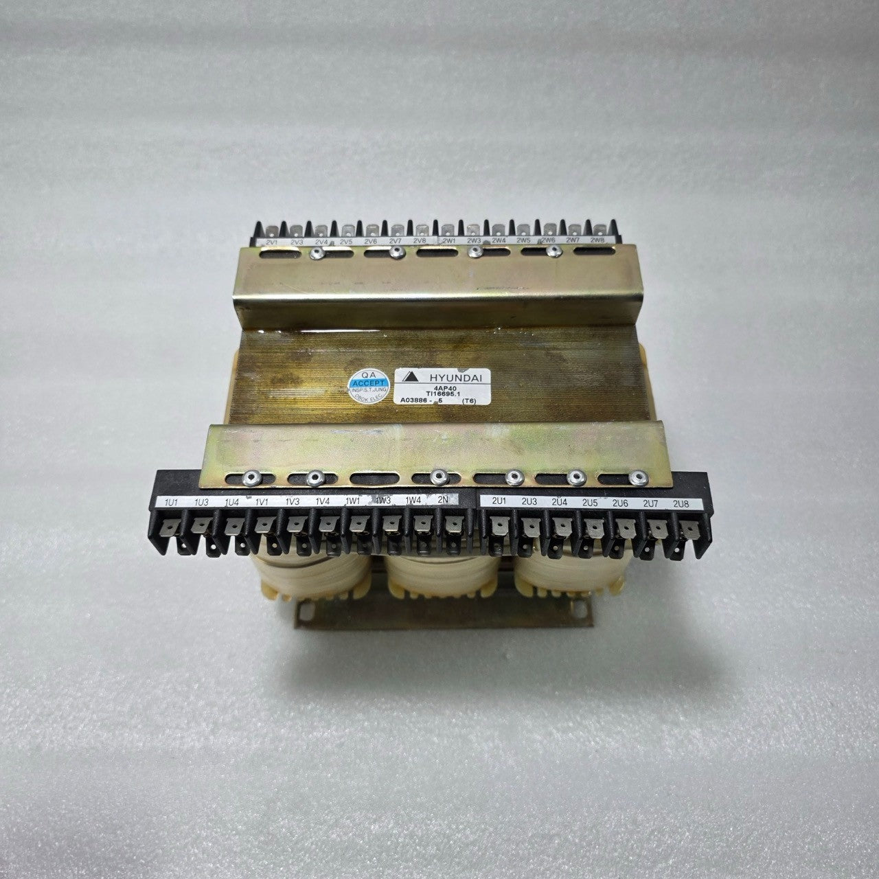 HYUNDAI TI16695.1 CONTROL TRANSFORMER 4AP40 | INDUSTRIAL POWER TRANSFORMER A0388
