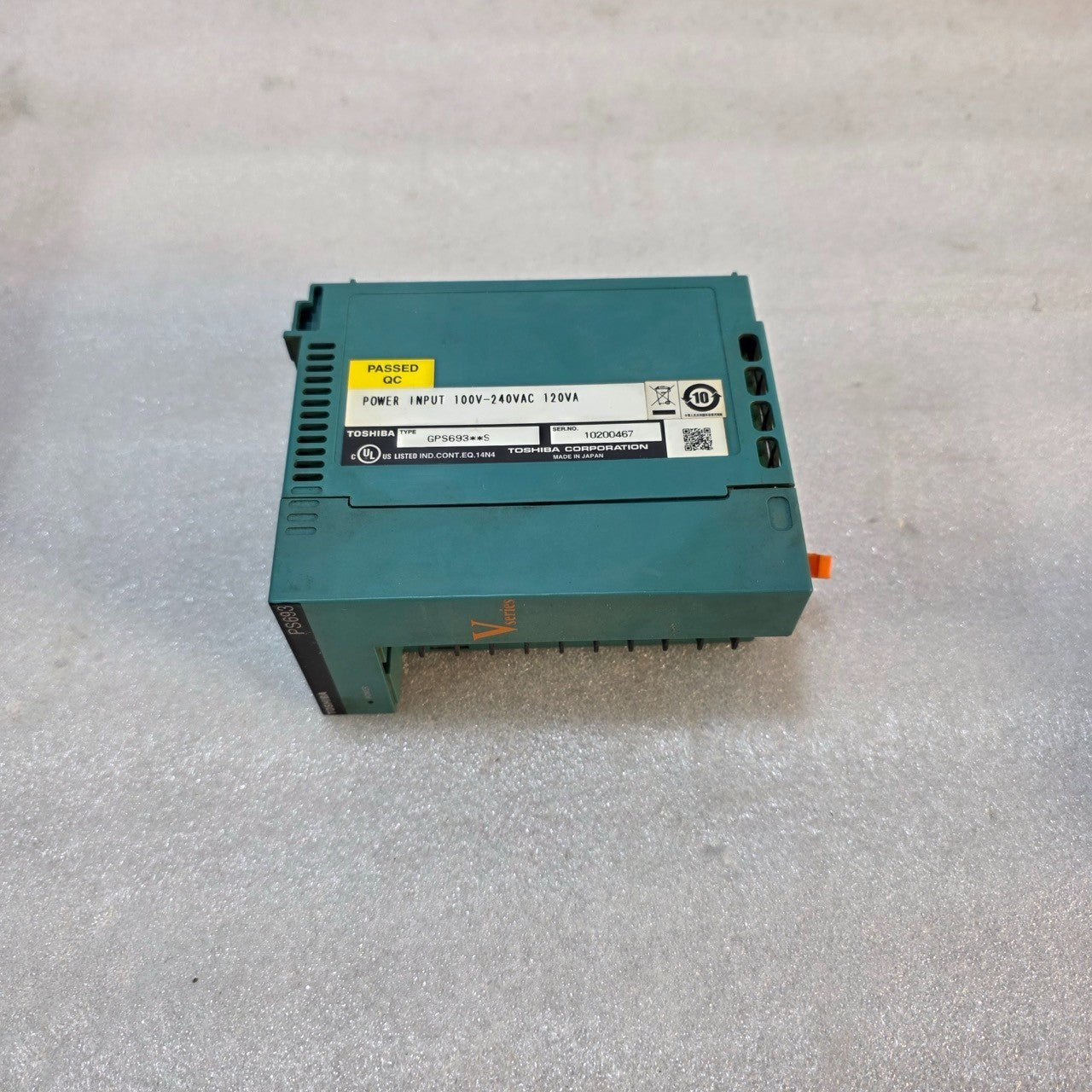 TOSHIBA GPS693**S INDUSTRIAL POWER SUPPLY PS693 100–240VAC 120VA GPS693-S