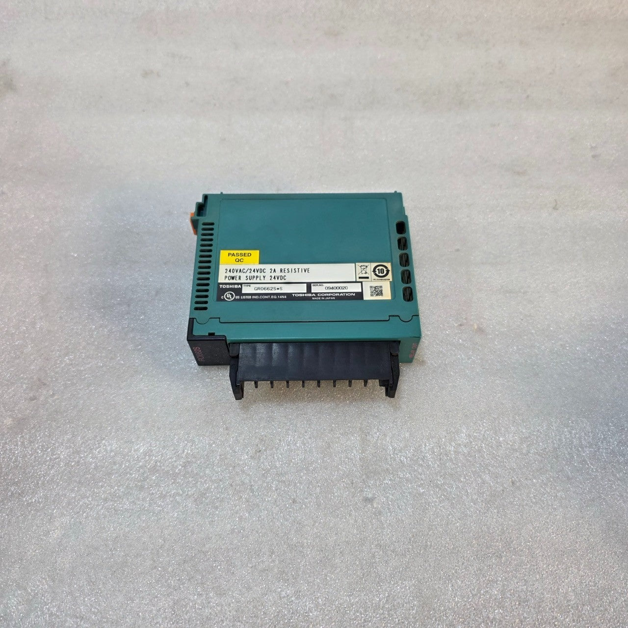 TOSHIBA GR0662S*S POWER SUPPLY UNIT RO662S 24VDC 2A INDUSTRIAL CONTROL PSU