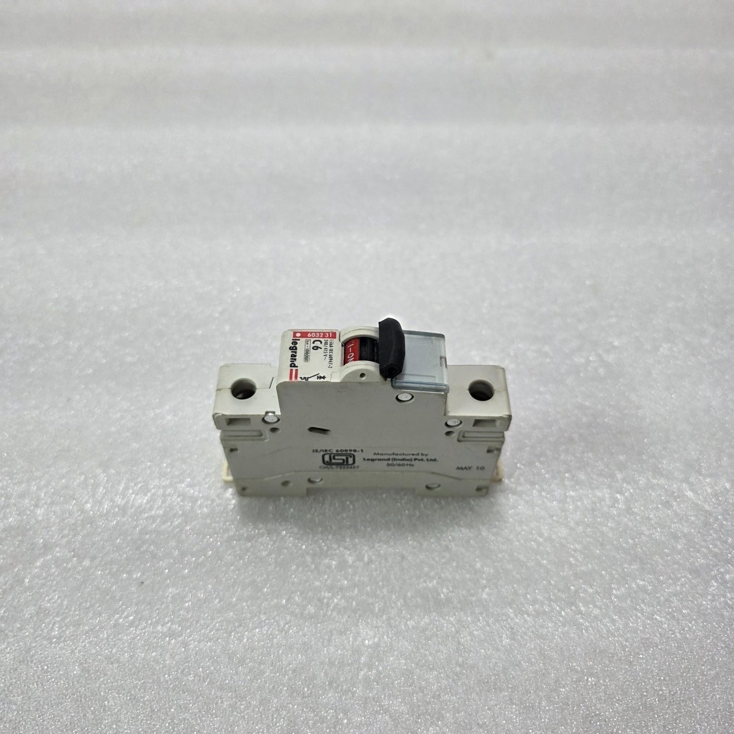 LEGRAND 603231 C6 6A MINIATURE CIRCUIT BREAKER MCB 240/415V 10KA