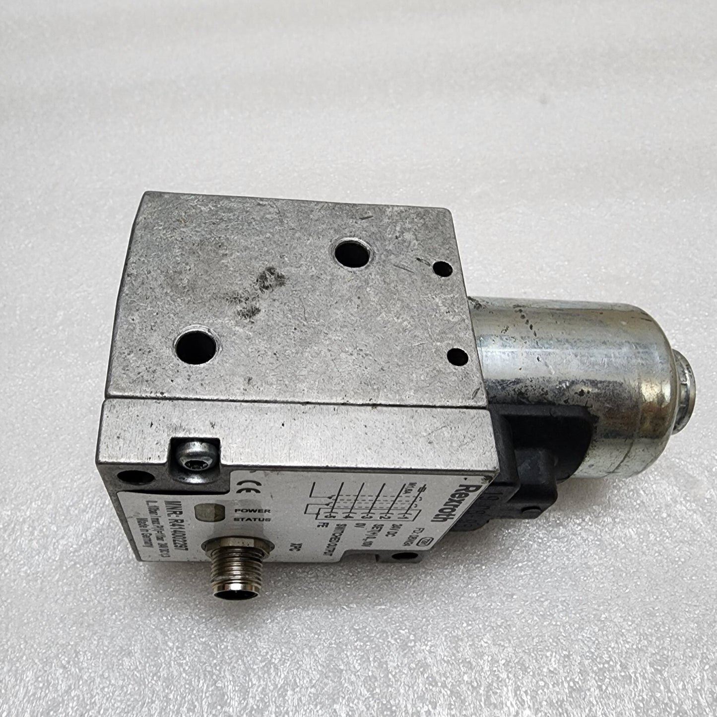 REXROTH 7291 R414002297 PRESSURE REGULATOR 24VDC MORE THAN 50 PC AVAILABLE
