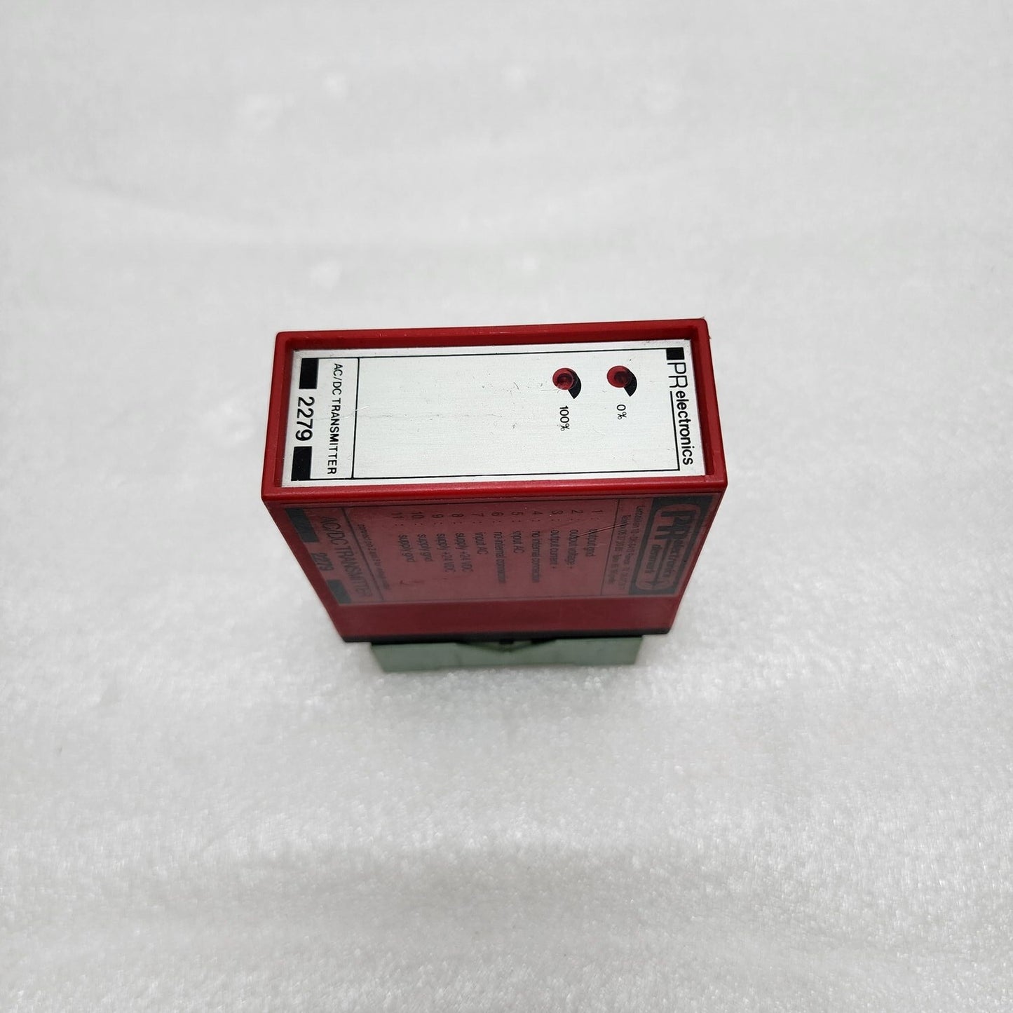 PR ELECTRONICS 2279 AC/DC TRANSMITTER 24VDC