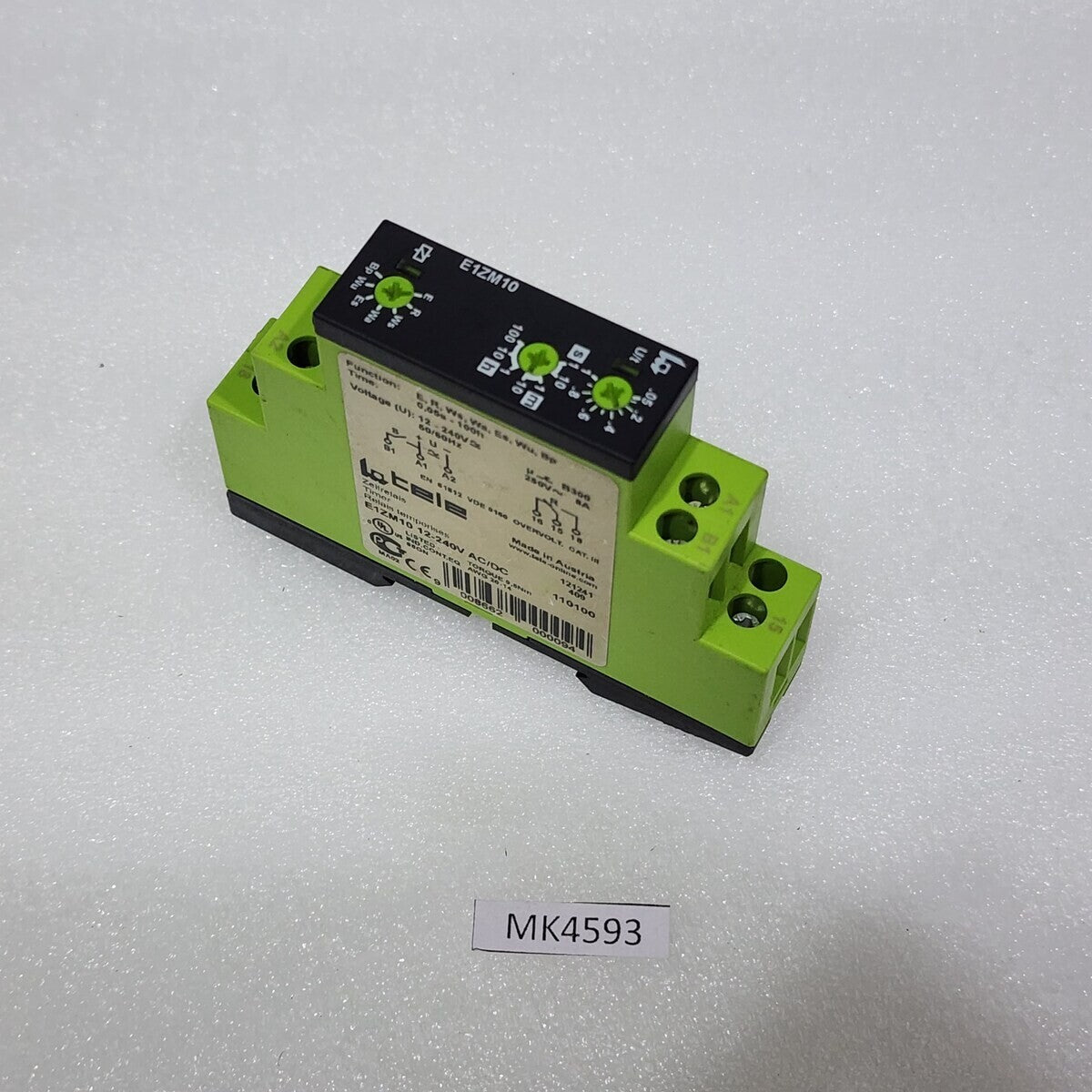 TELE E1ZM10 MULTIFUNCTION TIMER 110200 24-240VAC/DC