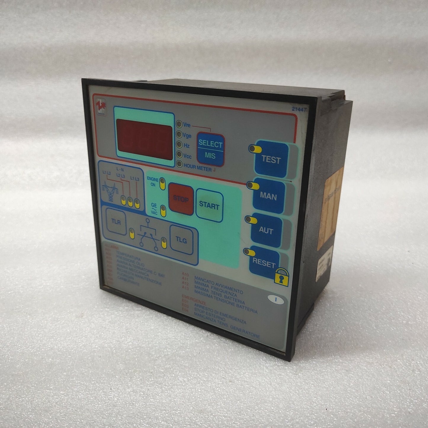 LOVATO ELECTRIC 31RGAM-TE24A ENGINE GENERATOR CONTROLLER
