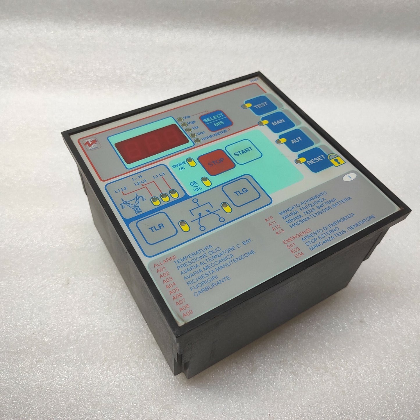 LOVATO ELECTRIC 31RGAM-TE24A ENGINE GENERATOR CONTROLLER