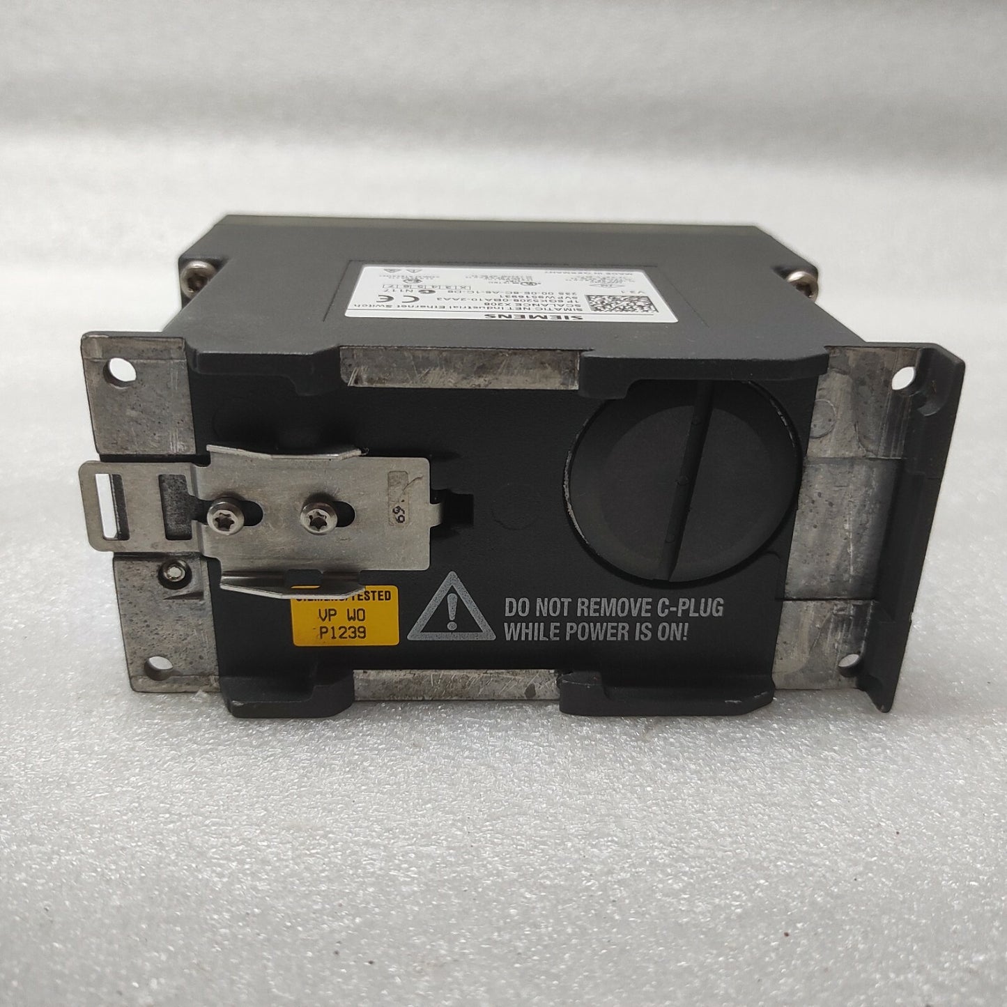 SIEMENS SCALANCE X208 6GK5208-0BA10-2AA3 ETHERNET SWITCH