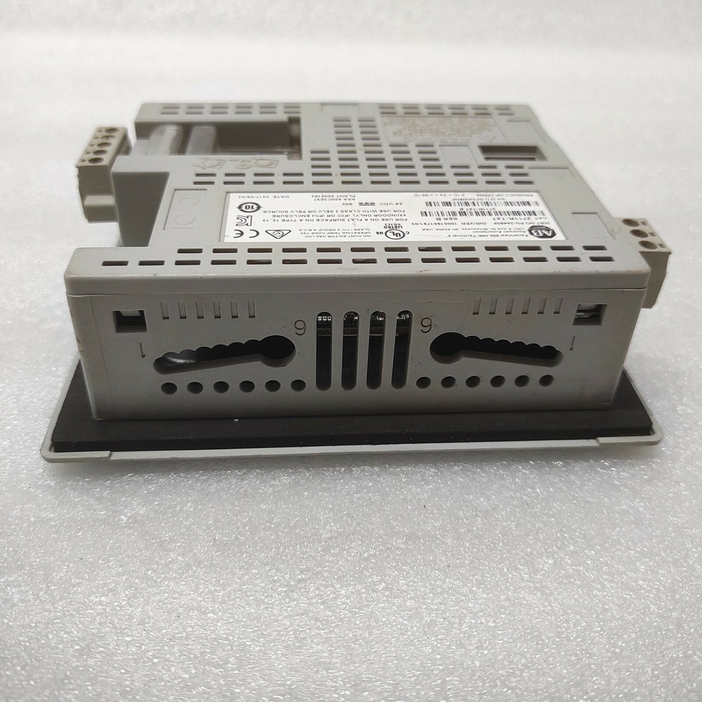 ALLEN BRADLEY PANELVIEW 800 CAT 2711R-T4T 24VDC 4" TERMINAL