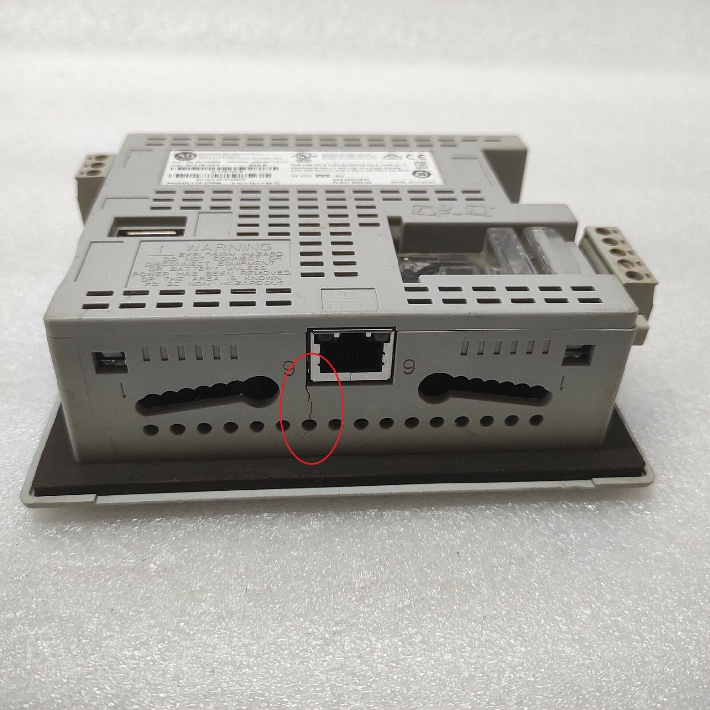 ALLEN BRADLEY PANELVIEW 800 CAT 2711R-T4T 24VDC 4" TERMINAL