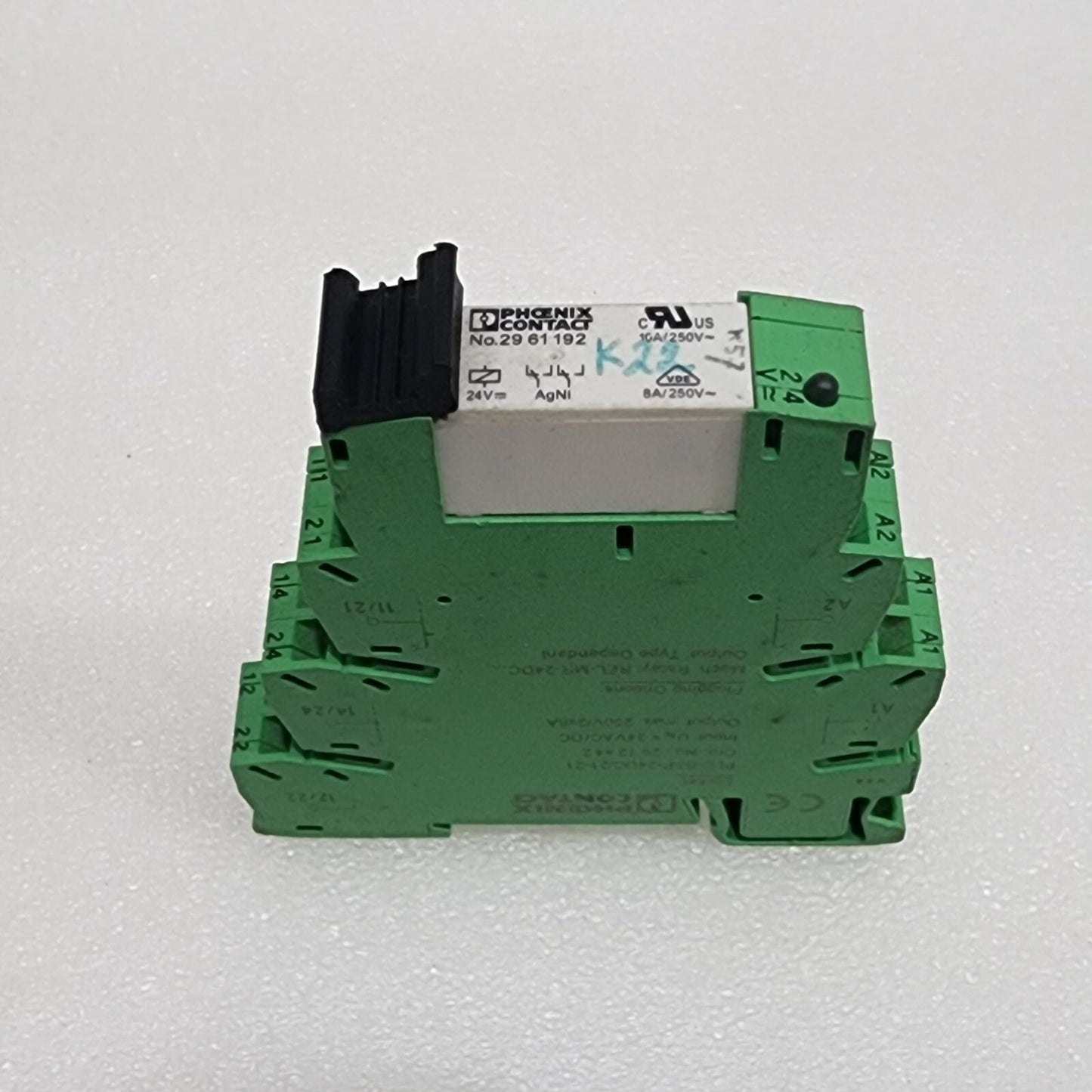 PHOENIX CONTACT PLC-BSP-24UC/21-21 RELAY BASE 2912442 24VAC-DC