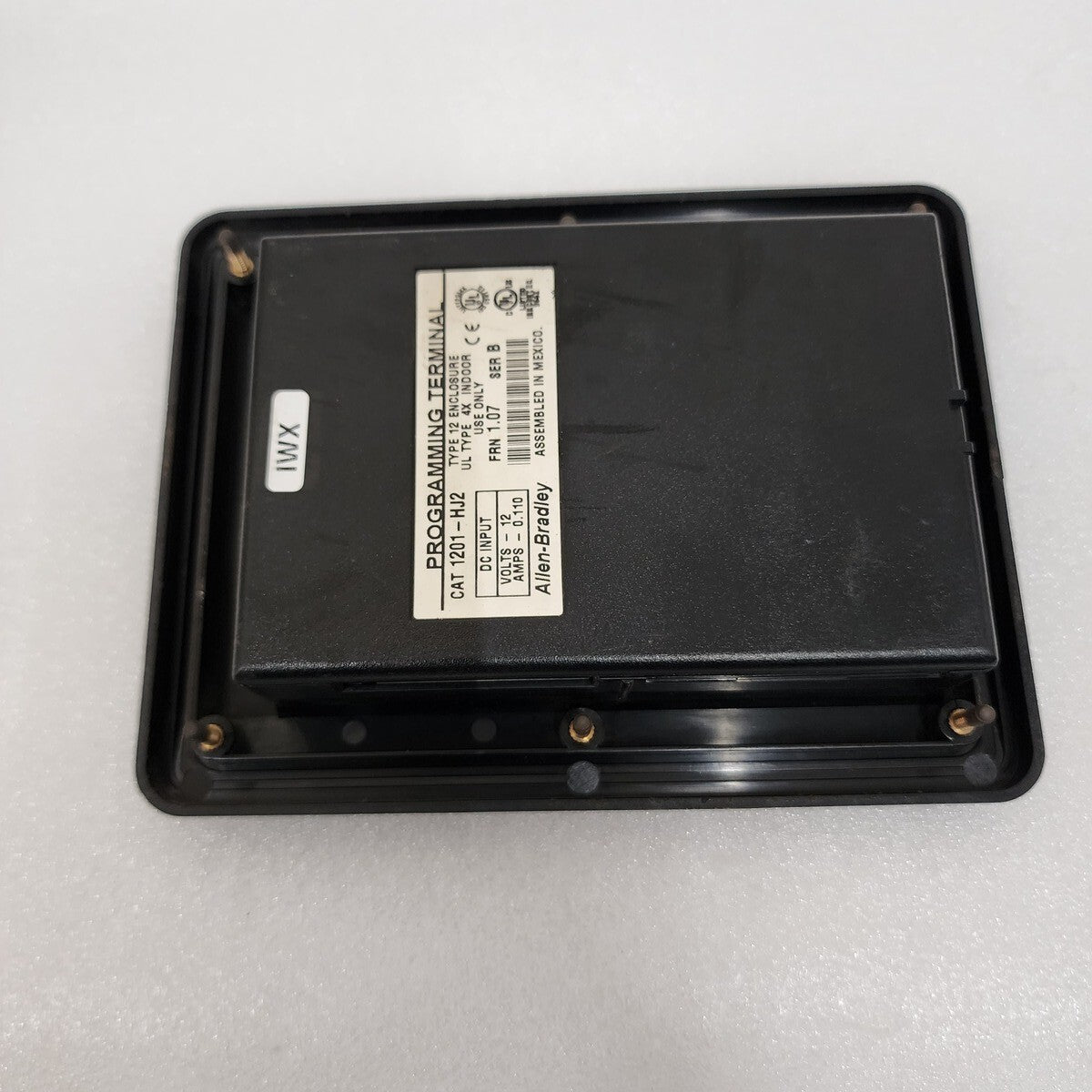 ALLEN BRADLEY CAT 1201-HJ2 SER B PROGRAMMING TERMINAL