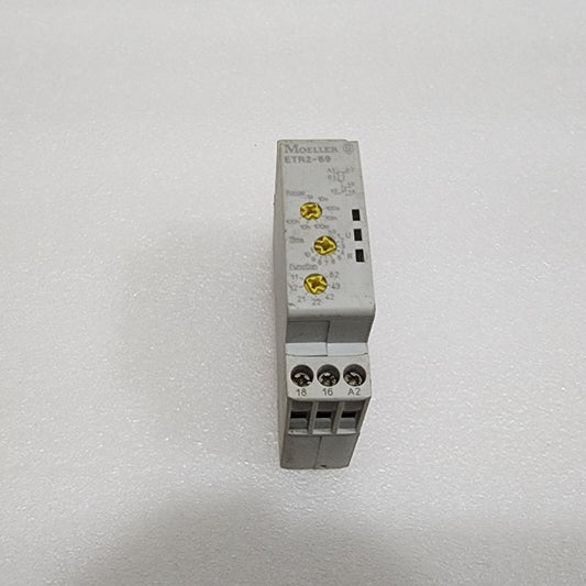 MOELLER TER2-69 MULTIFUNCTION TIMER RELAY 262689 24-240VAC/24-48VDC 0.05S-100H