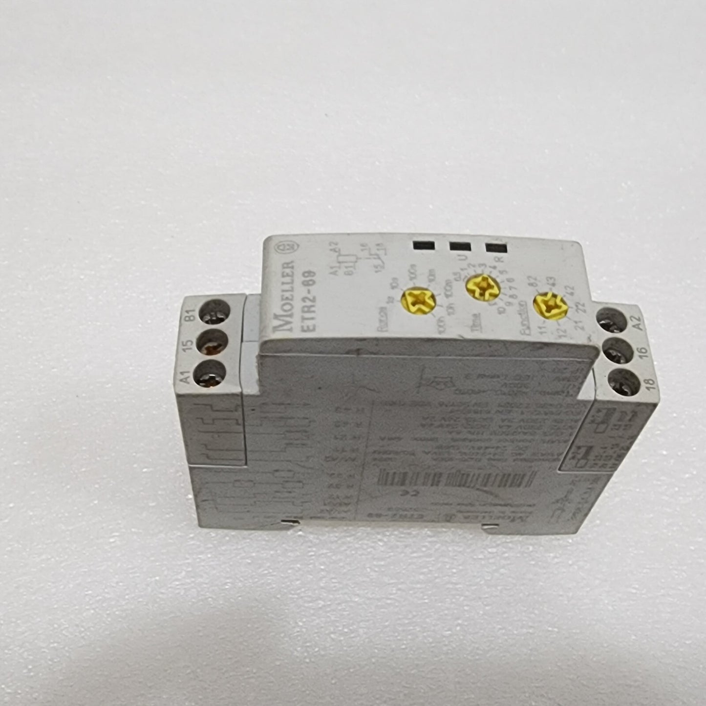 MOELLER TER2-69 MULTIFUNCTION TIMER RELAY 262689 24-240VAC/24-48VDC 0.05S-100H