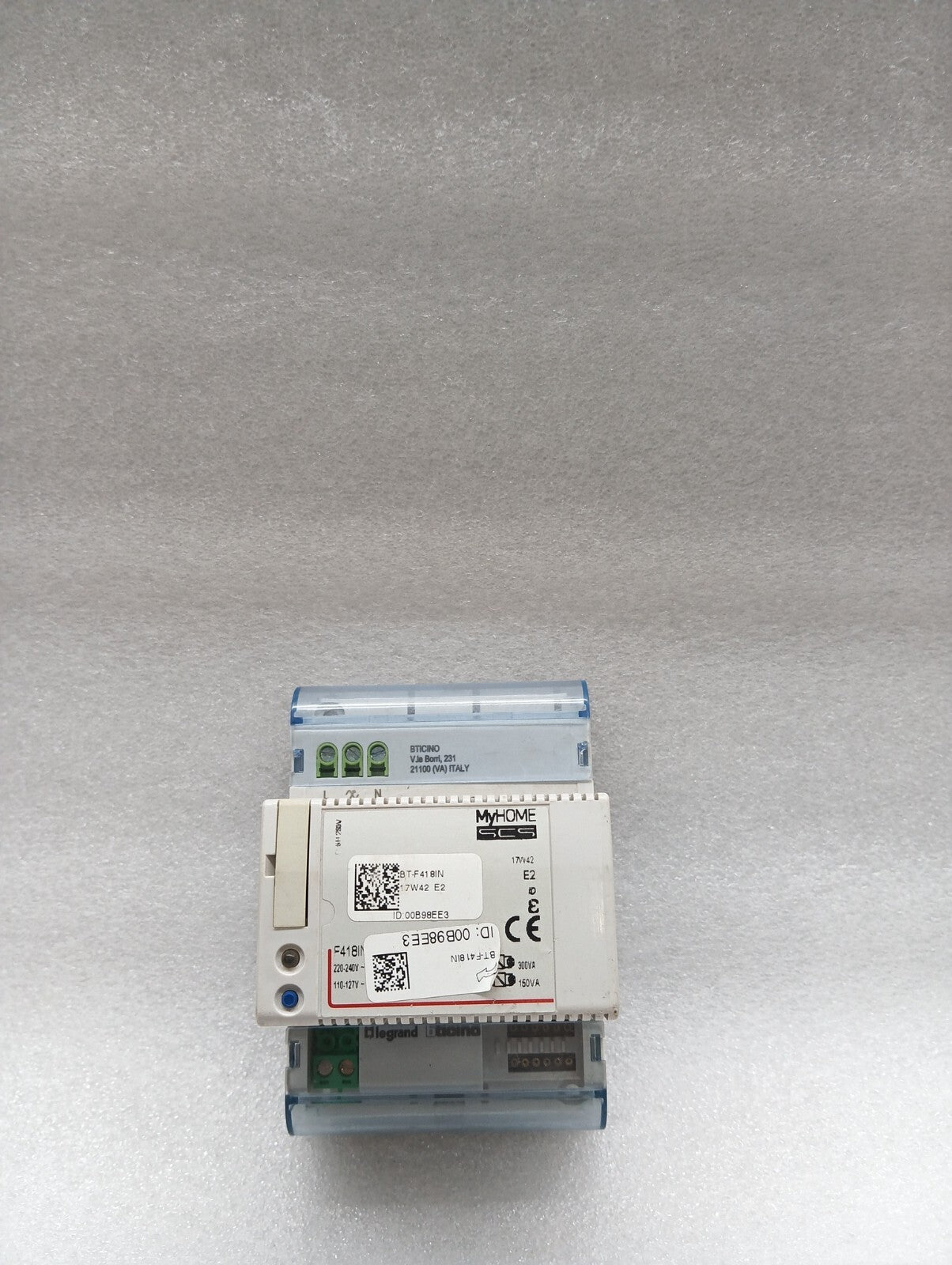 BTICINO BT-F418 2-CHANNEL DIMMER 17W42 F418