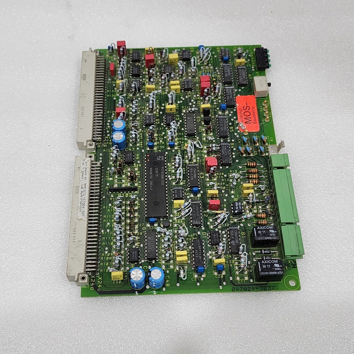 BOSCH 047829-3037 CONTROL CHART CARD