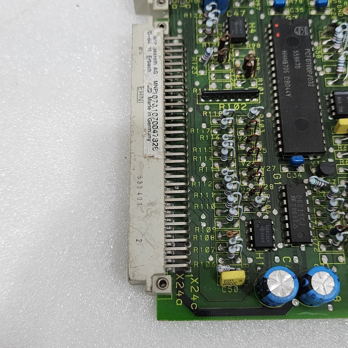BOSCH 047829-3037 CONTROL CHART CARD