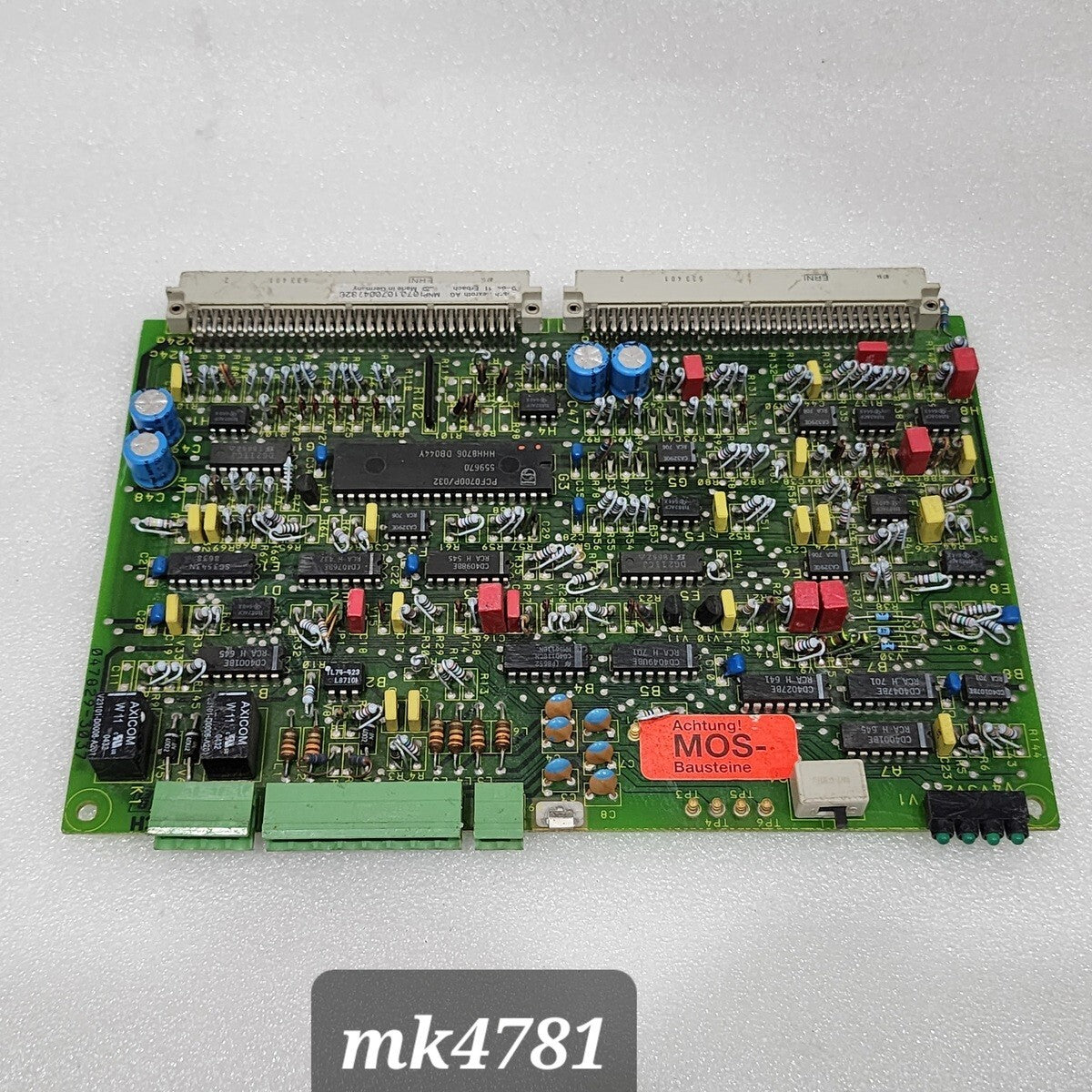 BOSCH 047829-3037 CONTROL CHART CARD