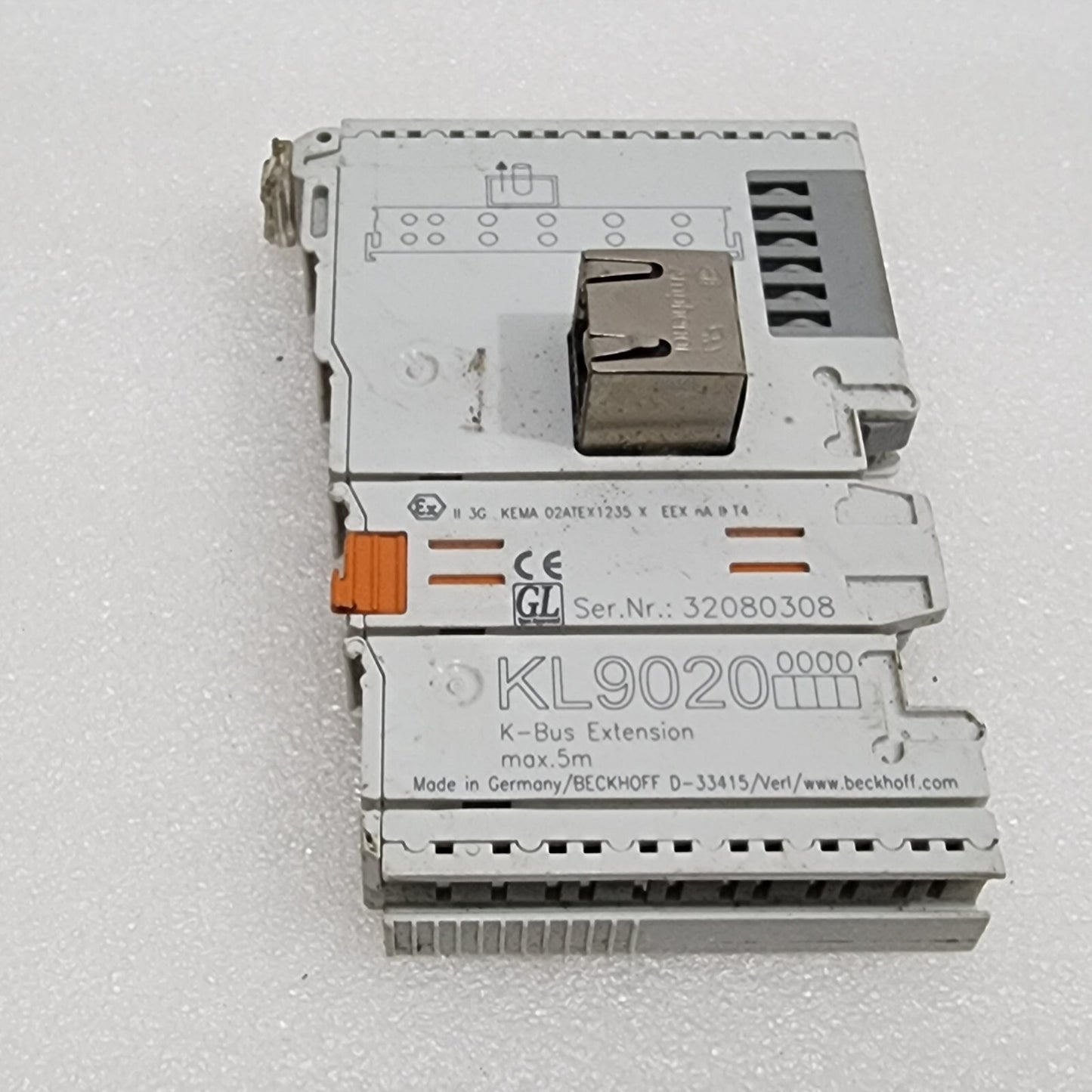 BECKHOFF KL9020 END TERMINAL BUS EXTENSION
