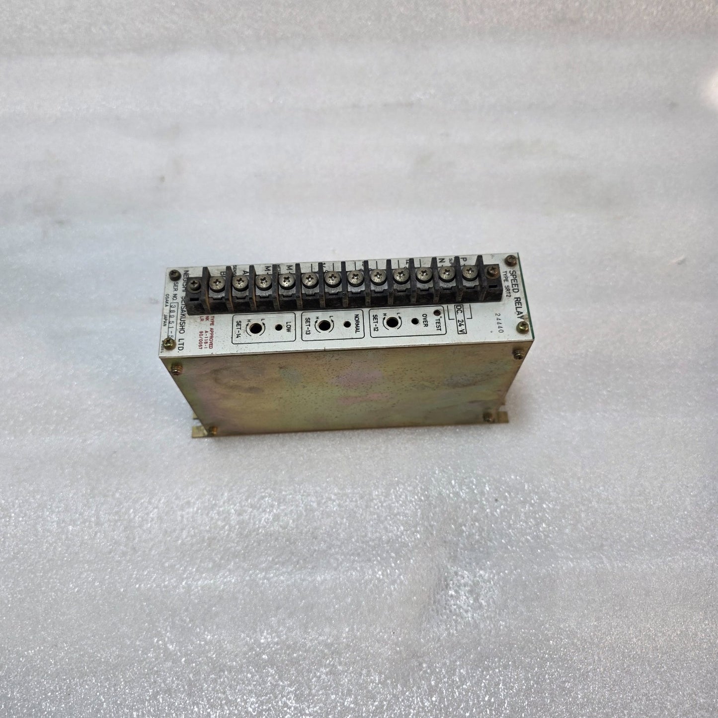 NEGISHI SEISAKUSHO SPEED RELAY CONTROLLER – PART CODE 46111-017560, RPM MONITORI