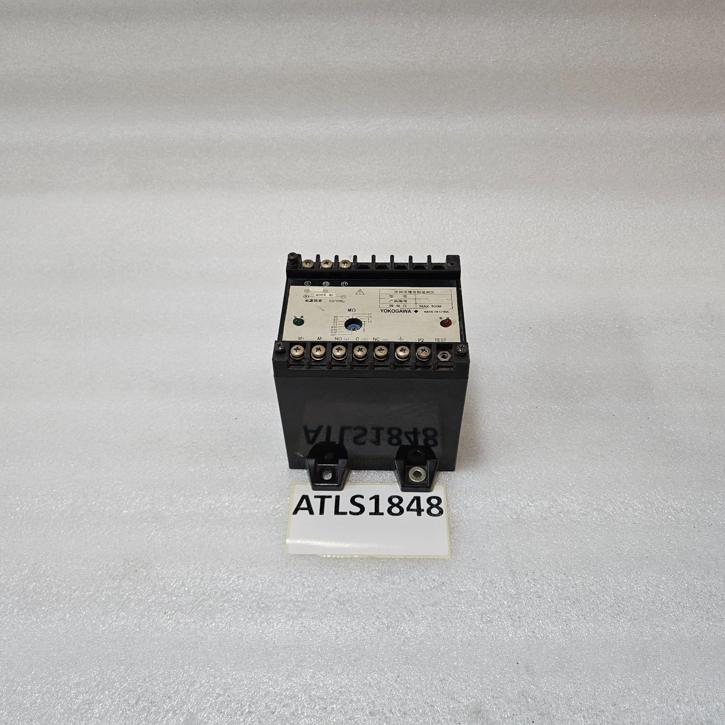YOKOGAWA 87CL5616 INSULATION RESISTANCE MONITORING RELAY 237937/CJ | 0–∞ MΩ | 40