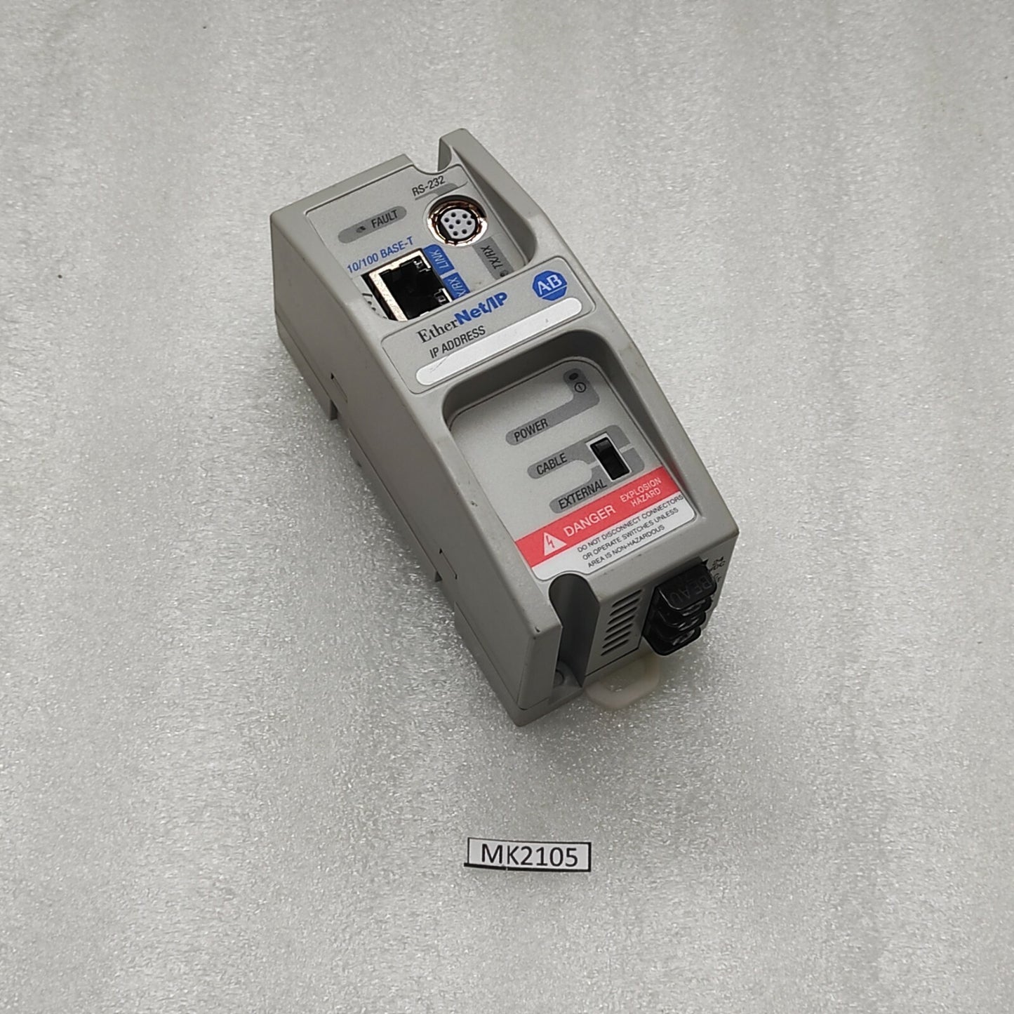 ALLEN BRADLEY 1761-NET-ENI ETHERNET INTERFACE MODULE NWB
