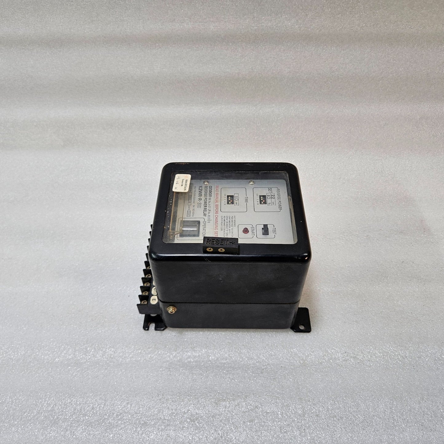 OMRON K2WR-R-S5U REVERSE POWER RELAY | GENERATOR PROTECTION RELAY 22KW